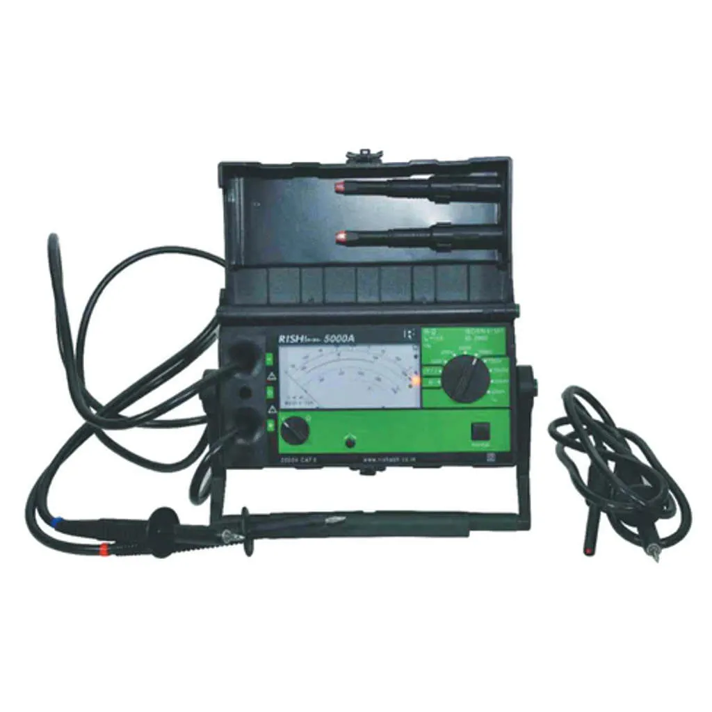 Rishabh Insulation Tester Resistance Range 10k to 1TOhms Insu 5000A