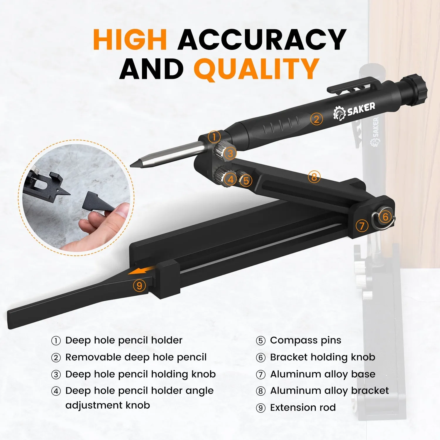 Saker Multi-function Scribing Tool (Upgrade)