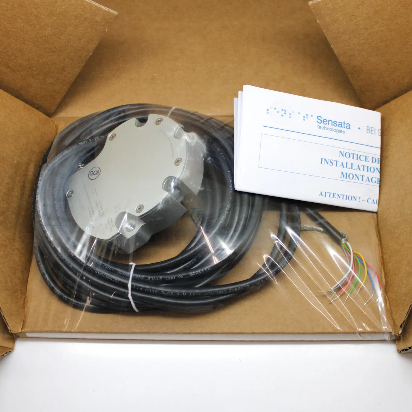 Sensata BEI Sensors 3.5" 90mm Low Profile Incremental Encoder 01300-019
