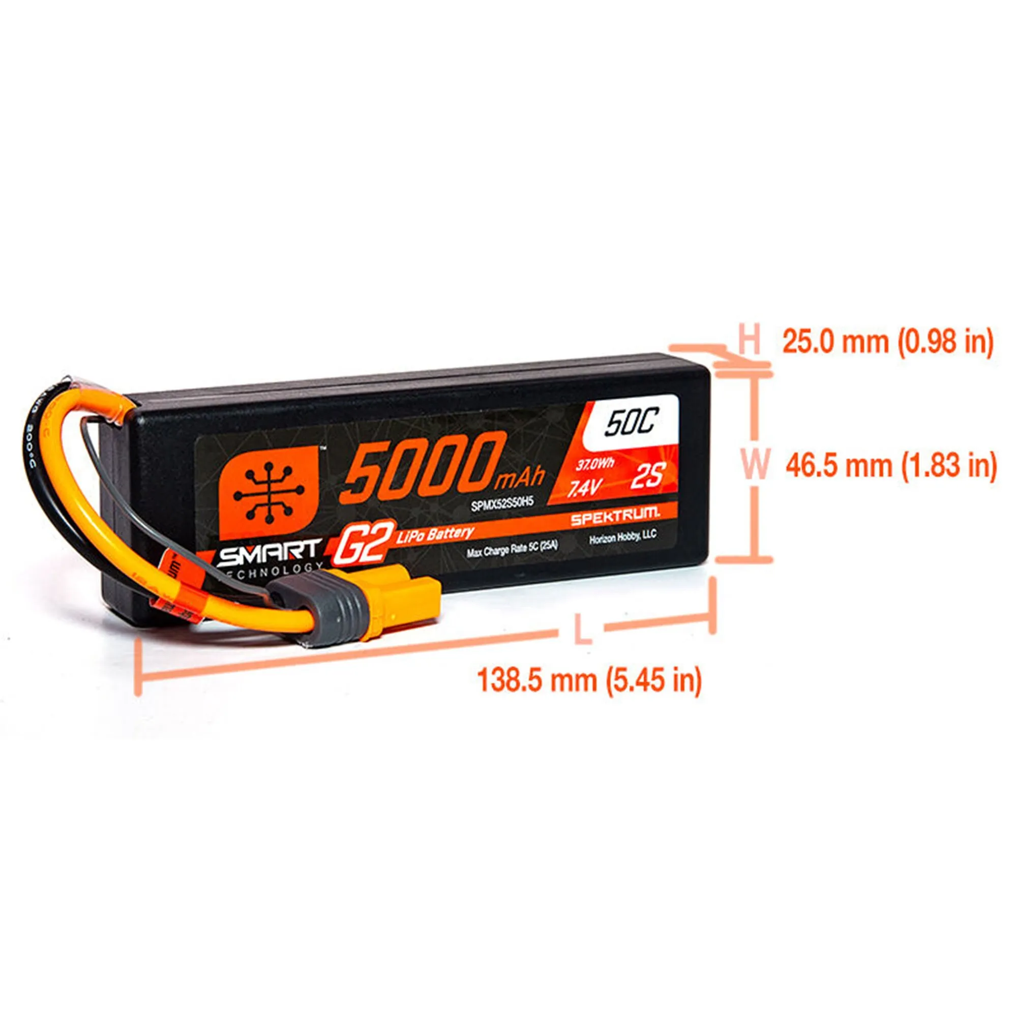Smart SPMXG2PS4 G2 Powerstage 4S Surface Bundle: 2S 5000mAh LiPo Battery (2) / S2200 G2 Charger
