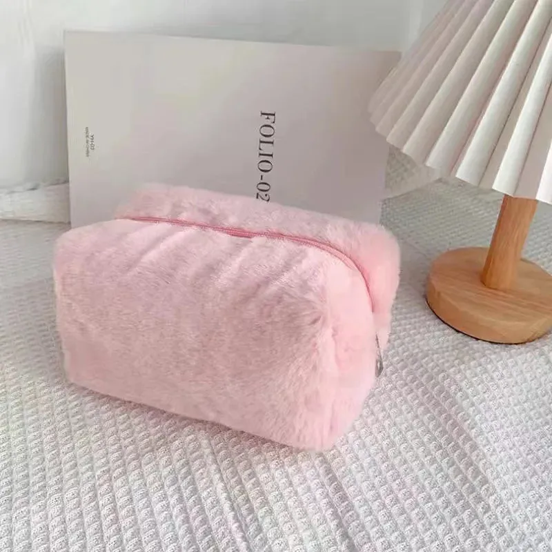 Storage Organizer Floral Puffy Quilted Makeups Bags Flower Printed Cosmetic Pouch Large Travel Cosmetics Bag Makeup Accessory