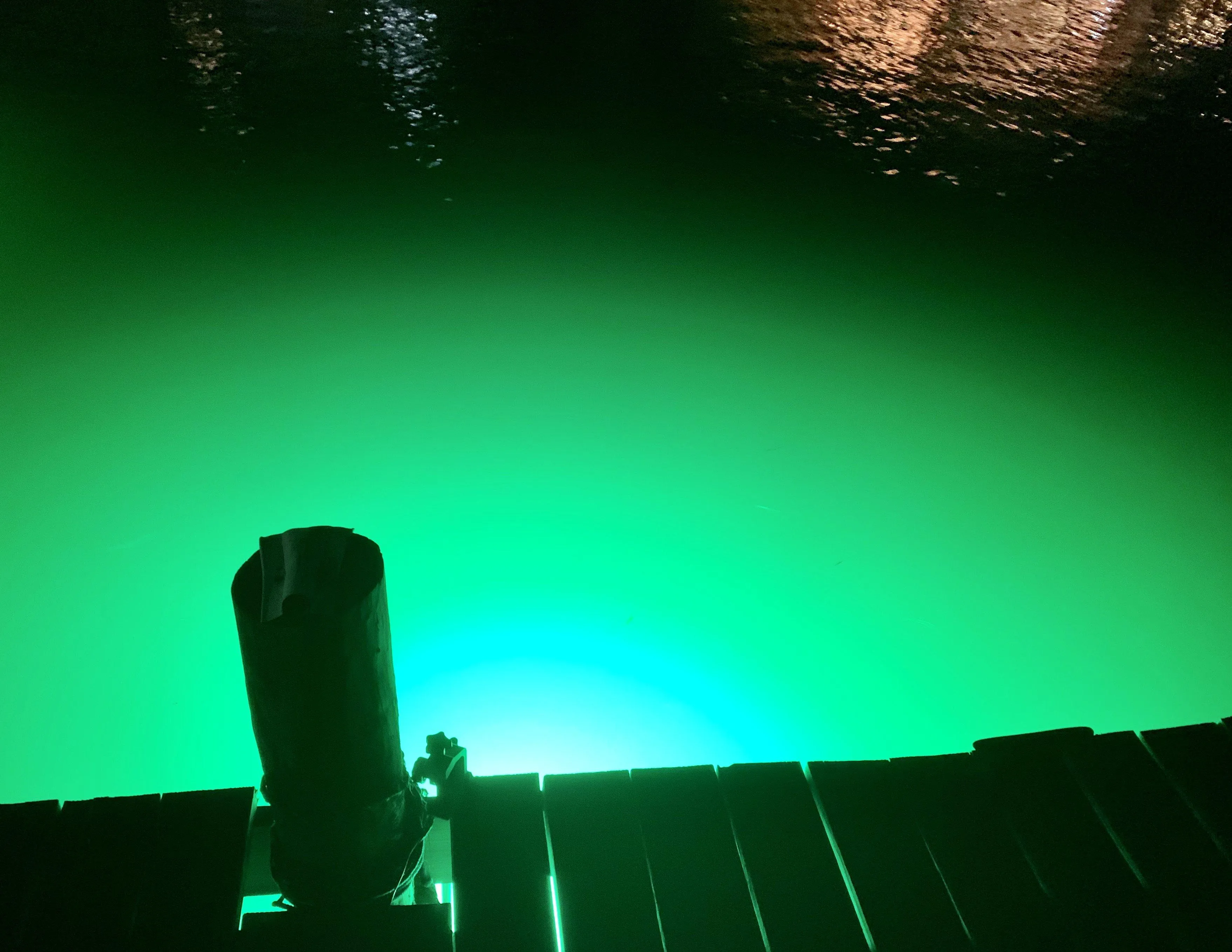 Underwater Green Boat Fishing Light
