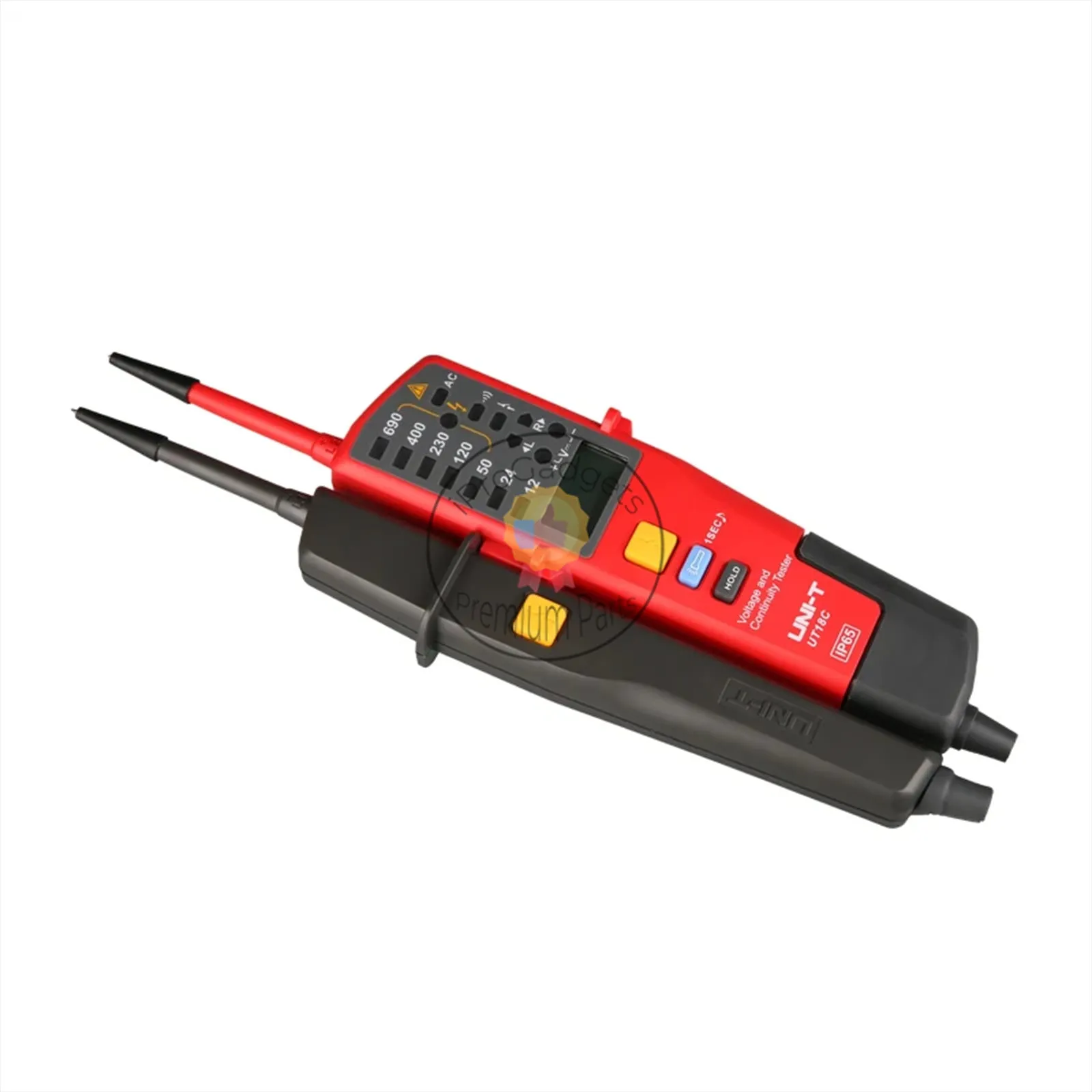 UNI-T UT18C 0~690V AC DC Voltage Testers LCD Display Auto Range IP65 Waterproof Meter No Power Test Function