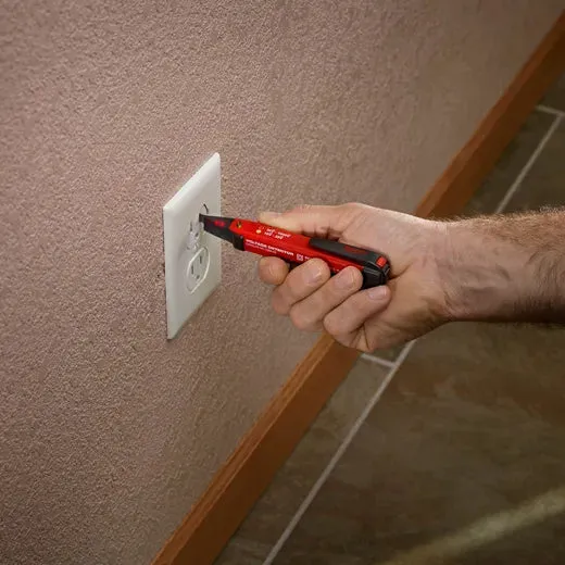 Voltage Detector - Milwaukee 10-1000V Dual Range Voltage Detector, 2203-20
