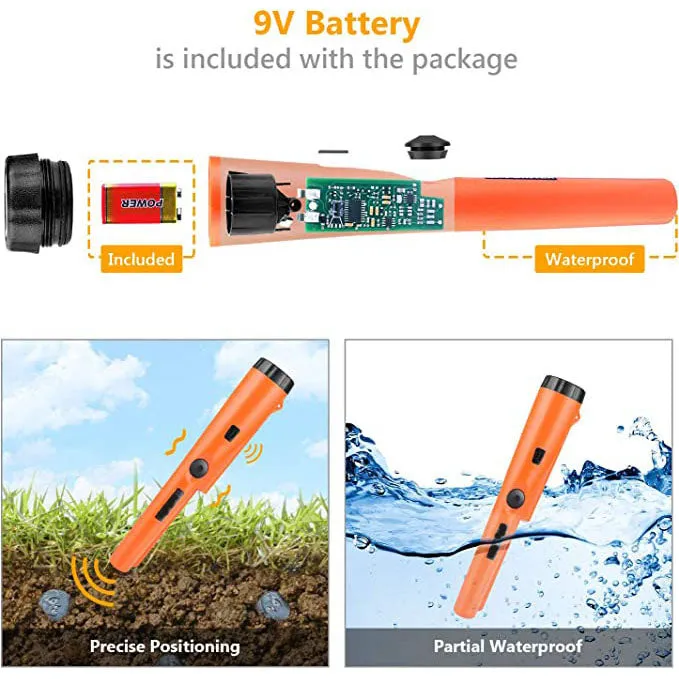 Waterproof Handheld Metal Detector