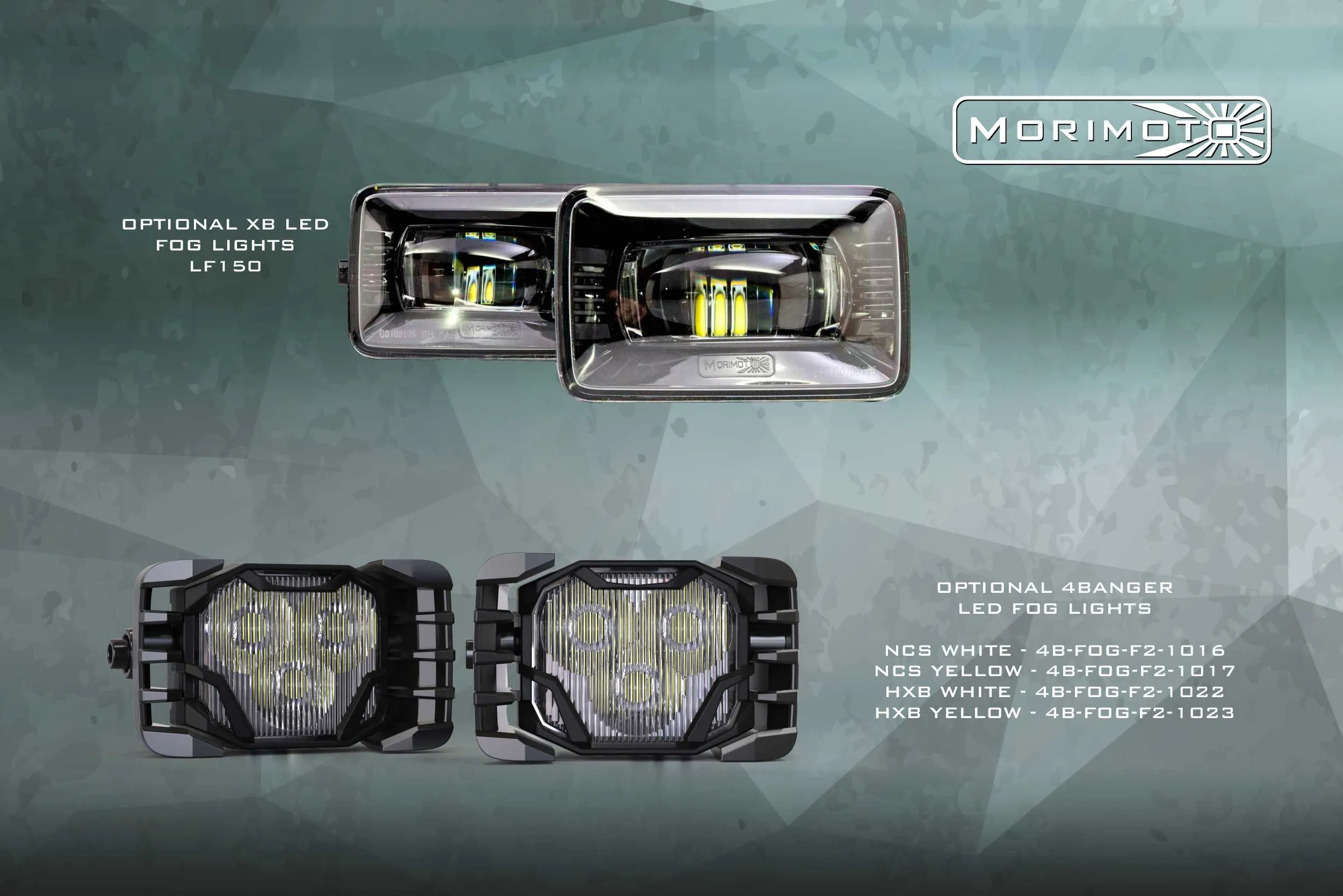 XB Hybrid-R LED Headlights: Ford F150 (18-20) (Pair / ASM)